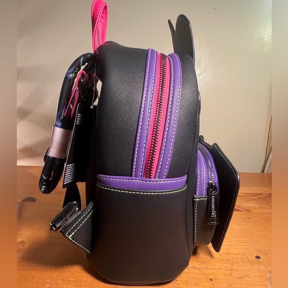 Disney Villains x Loungefly Dr Facilius Glow in the dark bag NWT - Picture 5 of 16